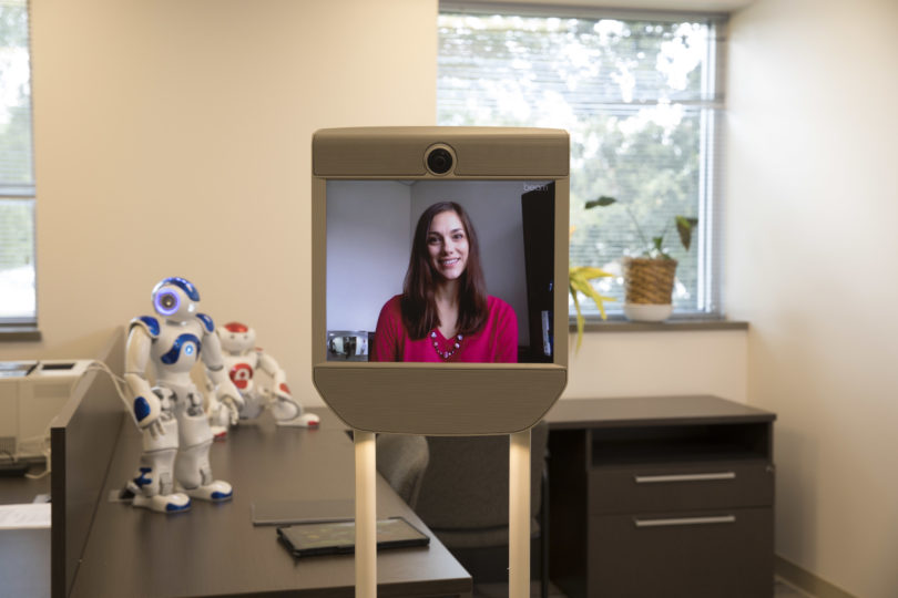 Assistant professor studies the ways robots can help an aging population