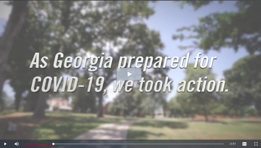 As Georgia prepared for COVID-19, we took action